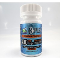 K Plex Premium 7-Hydroxymitragynine Extract Tablets (Blue Razz Flavor)(20 Count)(20mg)(Bottle)